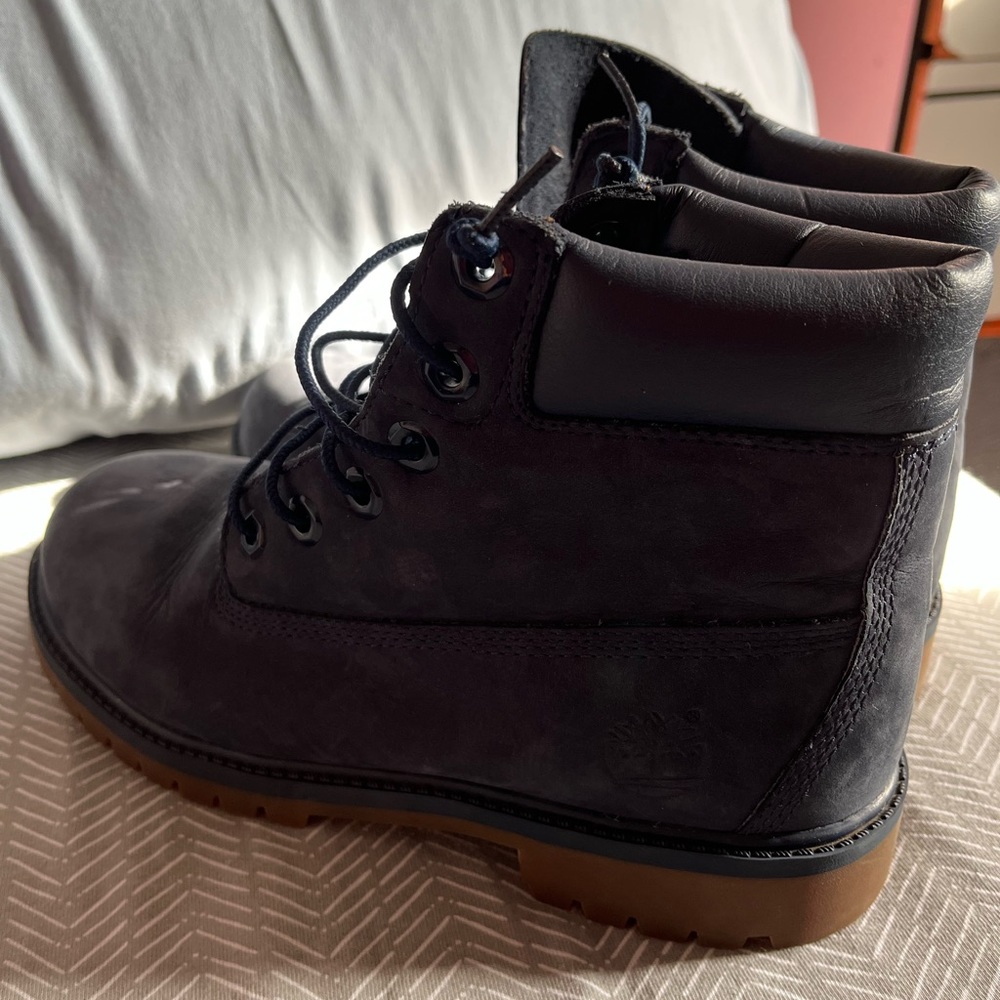 Navy Blue Timberland Boots